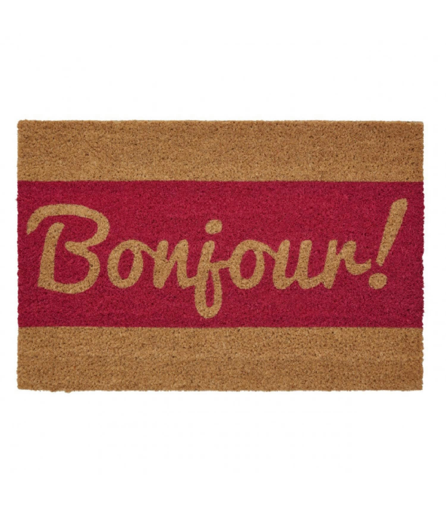 BONJOUR - Paillasson coco bonjour 60x40cm