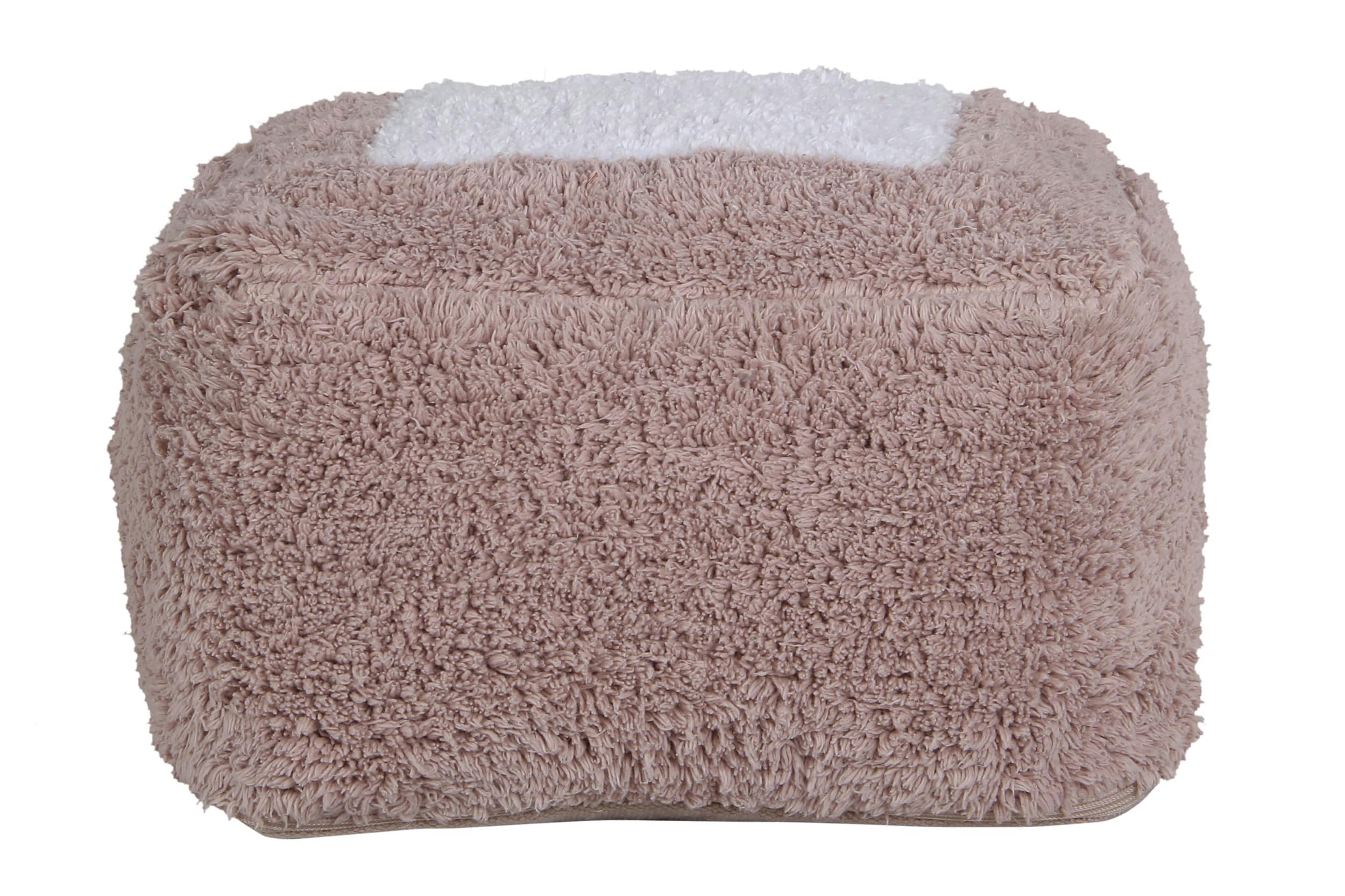 PYJAMA PARTY - Doudou guimauve coton rose 18x30x39