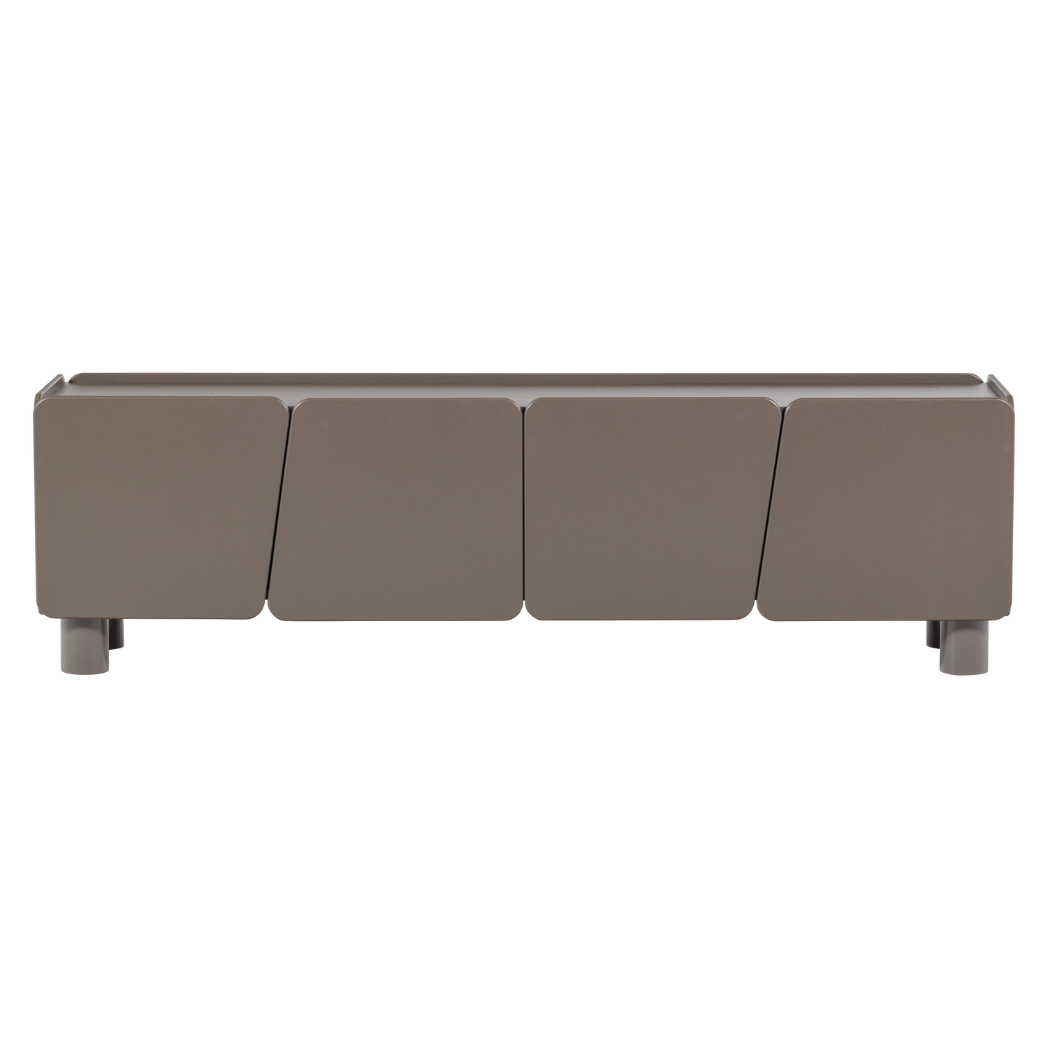 WOOOD tv meubel 200 cm Root - Grenen - Truffel Bruin - 58x200x45