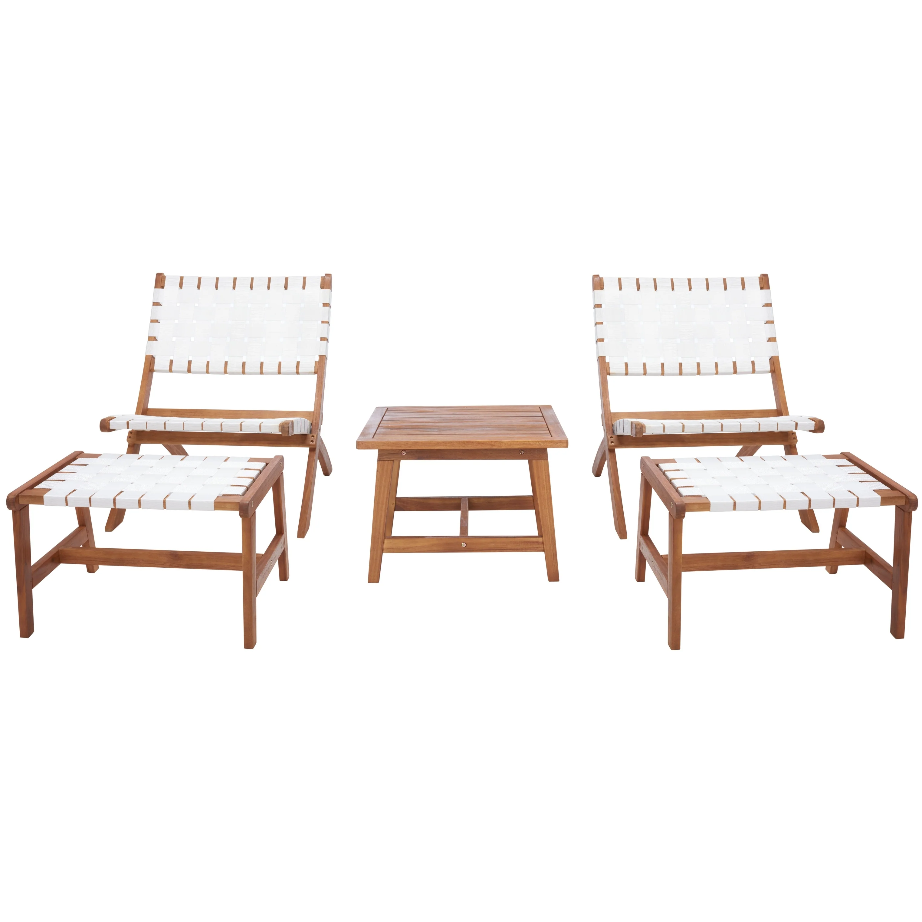 SAFAVIEH Outdoor Darryl Set - 24W x 31D x 28H