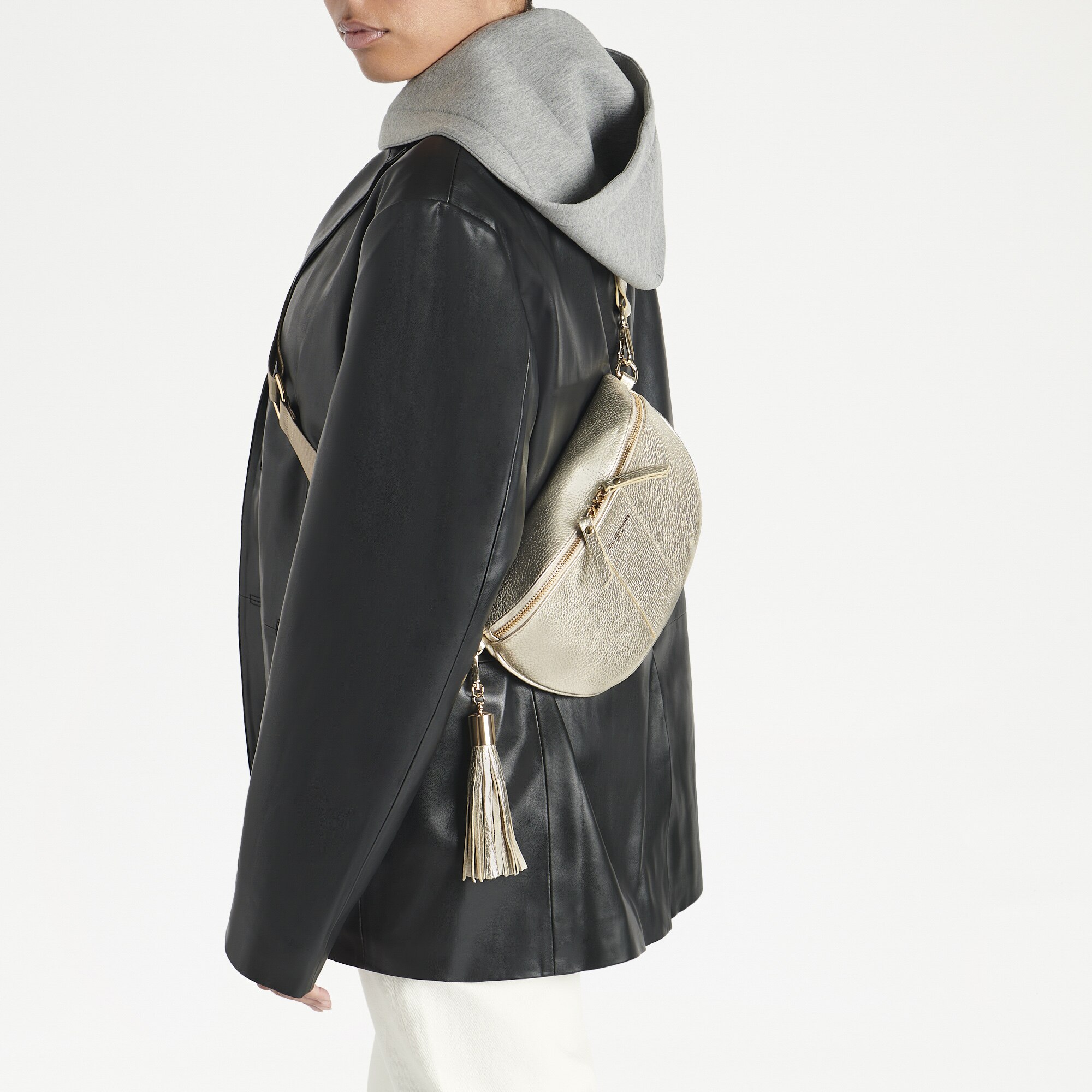 Rotate<br>Curved Crossbody Bag