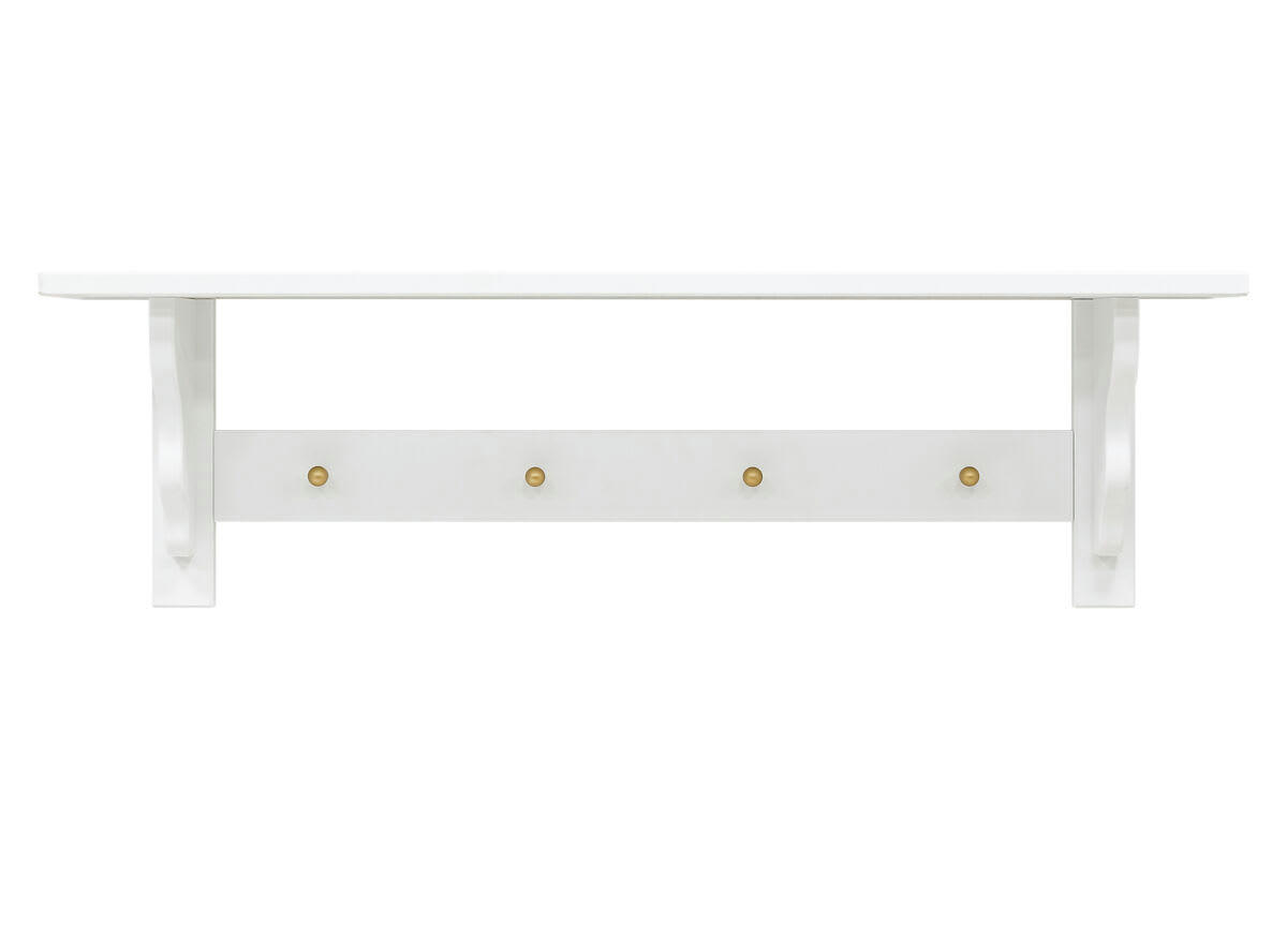 ELENA - Étagère en MDF blanc