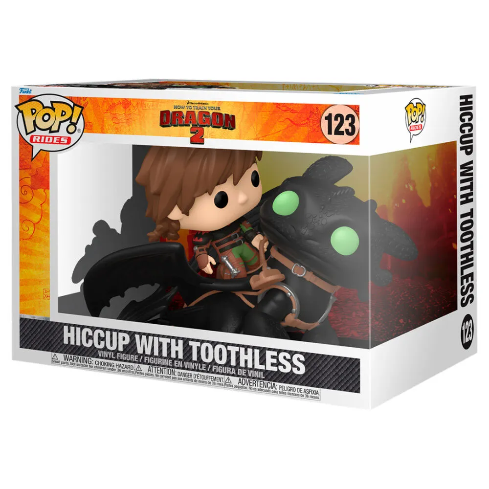 Funko Deluxe Rides How to Train Your Dragon 2 Hiccup with Toothless