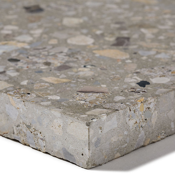 Carrelage Terrazzo véritable Certosa 40x40x2 cm (lot de 1,28 m² soit 8 dalles) - RO'MA NATURE