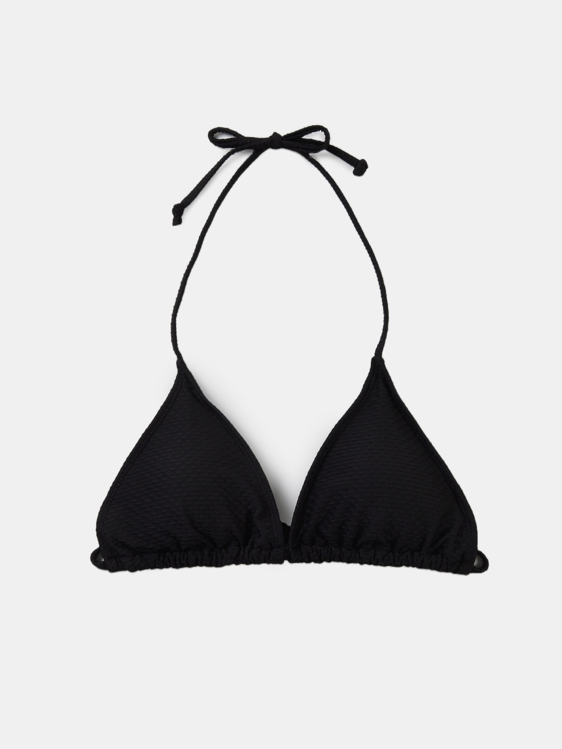 Trójkątna góra od bikini z wiązaniem