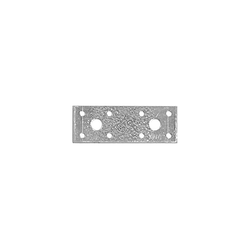 Plaque d'assemblage en acier 100 x 35 mm 20 pièces TEKNIFIX