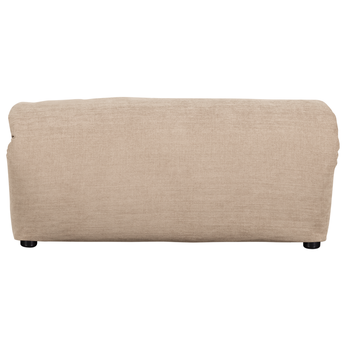 WOOOD hocker Baggy - Geweven Chenille - Zand - 46x91x50