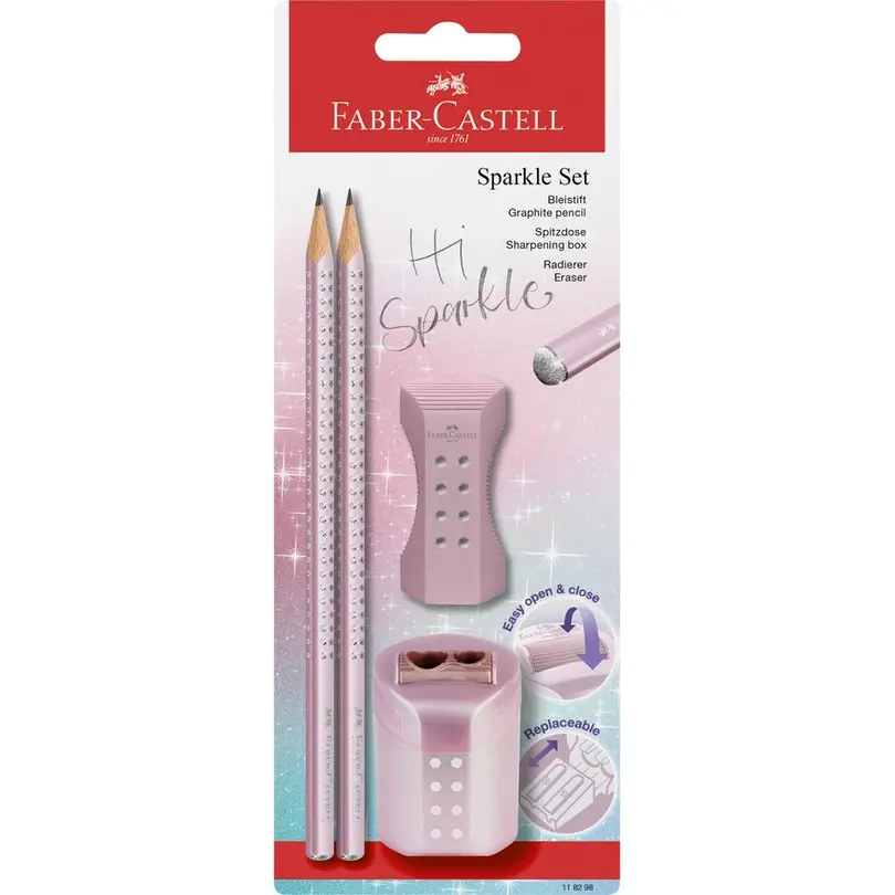 Bleistift Sparkle Rose