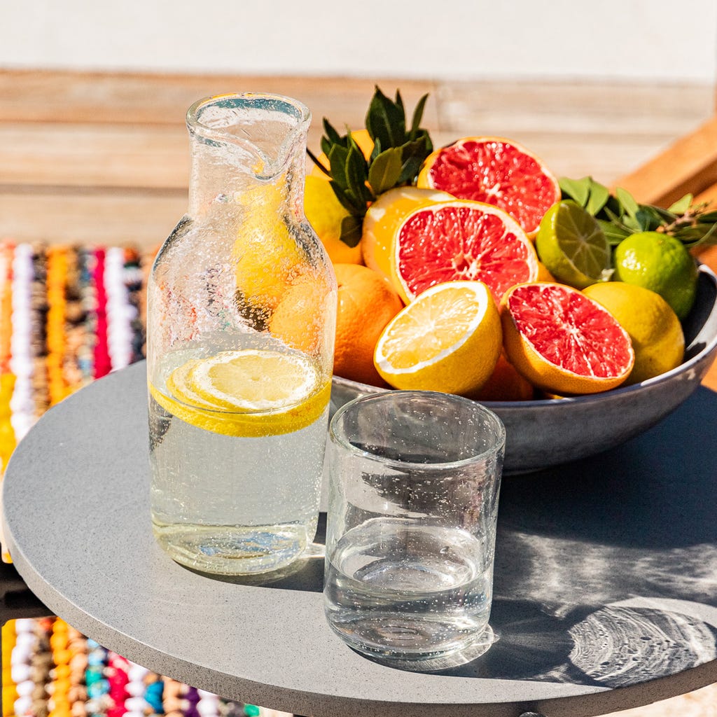 Copo Baixo Transparente BUBBLES