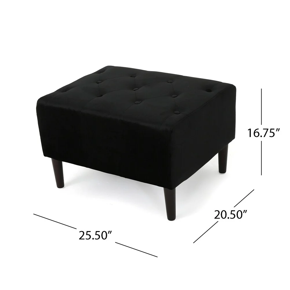 Tufted Rectangular Ottoman