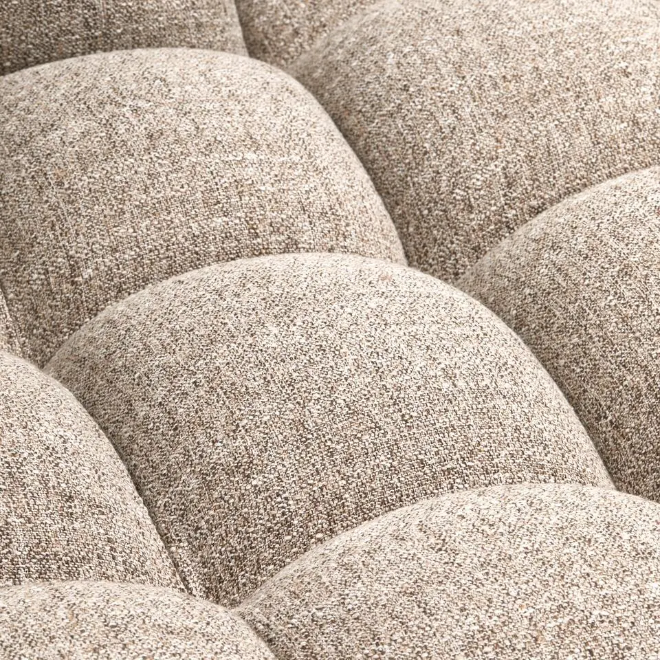 WOOOD Allure Chaise Longue Bank Rechts - Stof - Naturel - 79x324x165