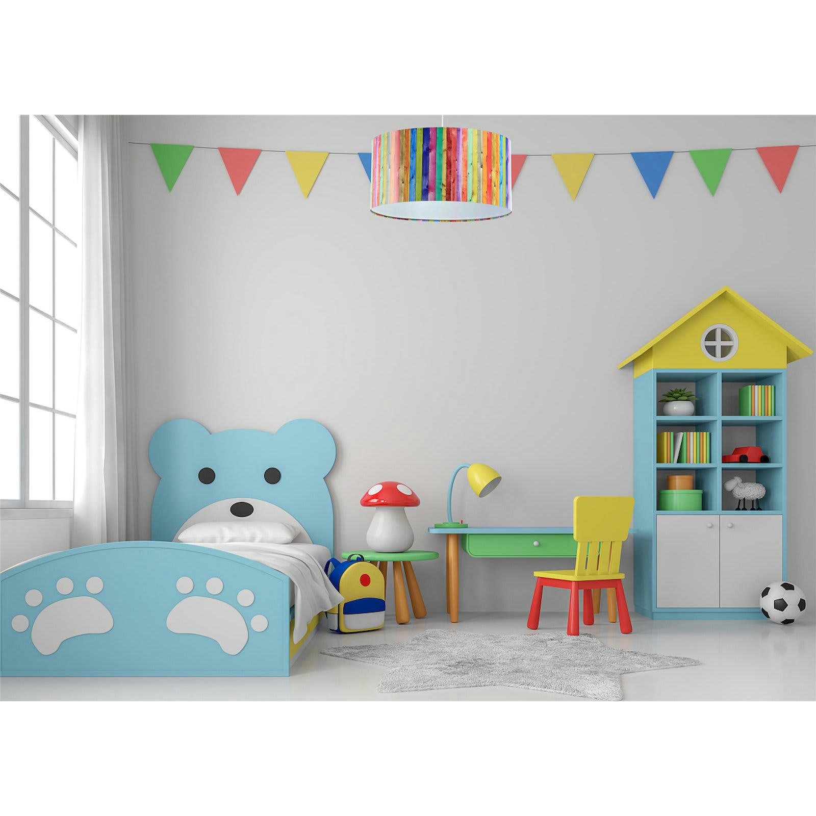 KIDS - Suspension enfant Tissu Multicolore