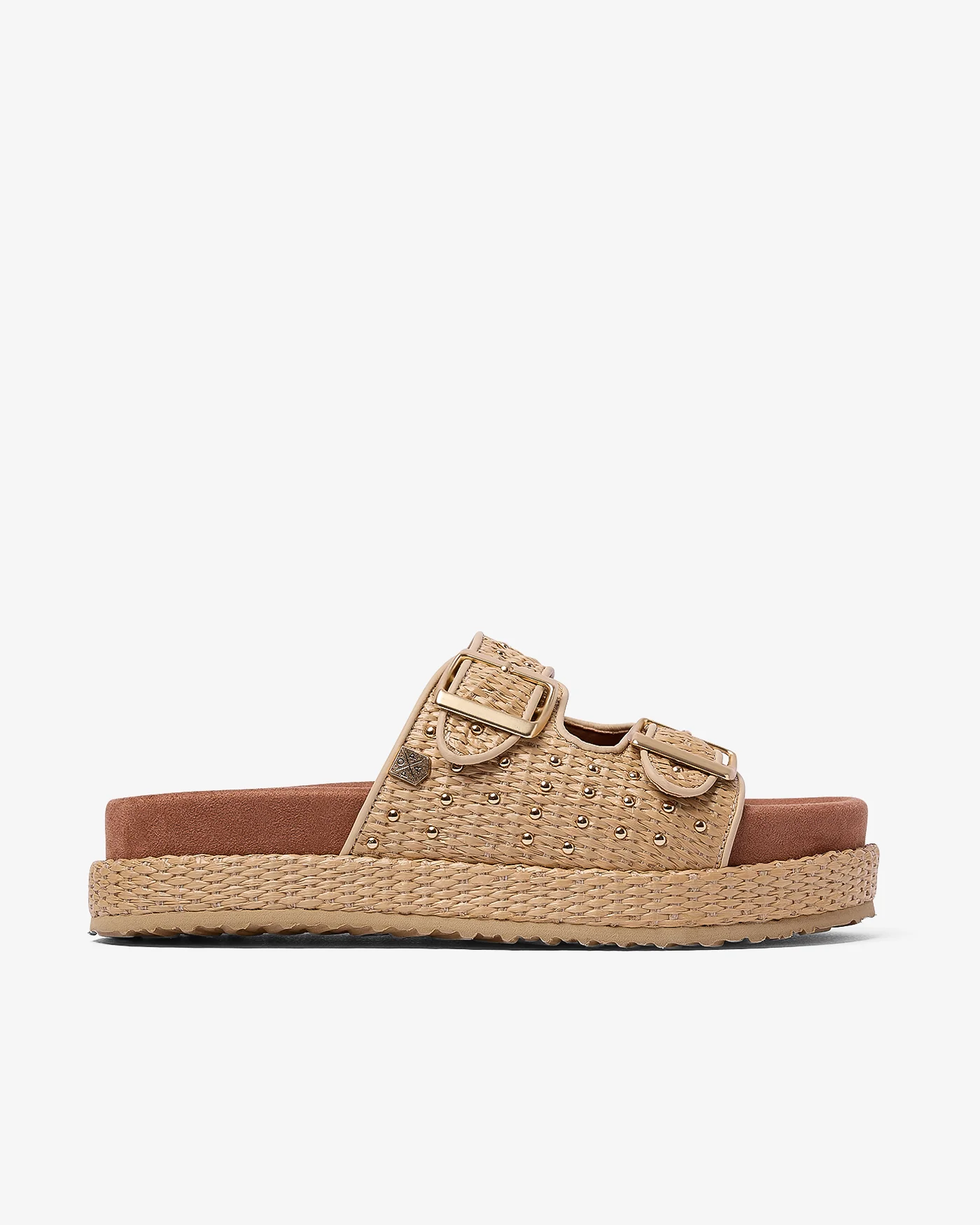Sandalia Xago Rafia Beige