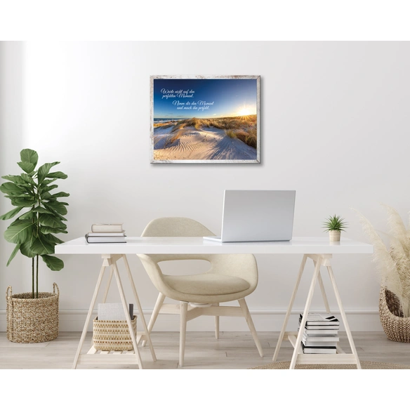 Gerahmtes Bild, ca. 40x50 cm, Motiv: 405938, Vintage