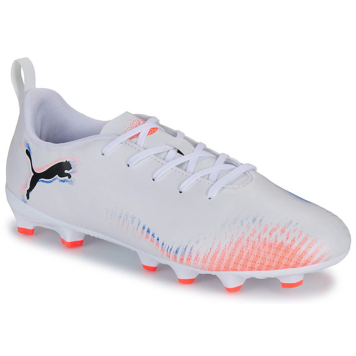Puma - FUTURE 8 PLAY FG/AG Jr - White-red