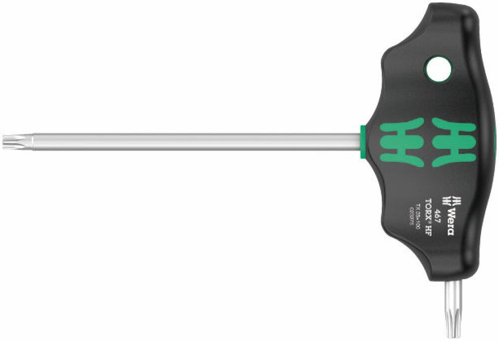SKRUTREKKER WERA T-HÅNDTAK TORX 467 10X100MM