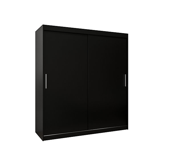 Armoire TOKYO à portes coulissantes H. 200 x L. 180 x P. 62, 2 portes