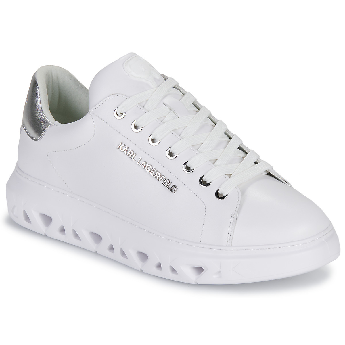 Karl Lagerfeld - KAPRI KITE Lo Lace - White / Silver