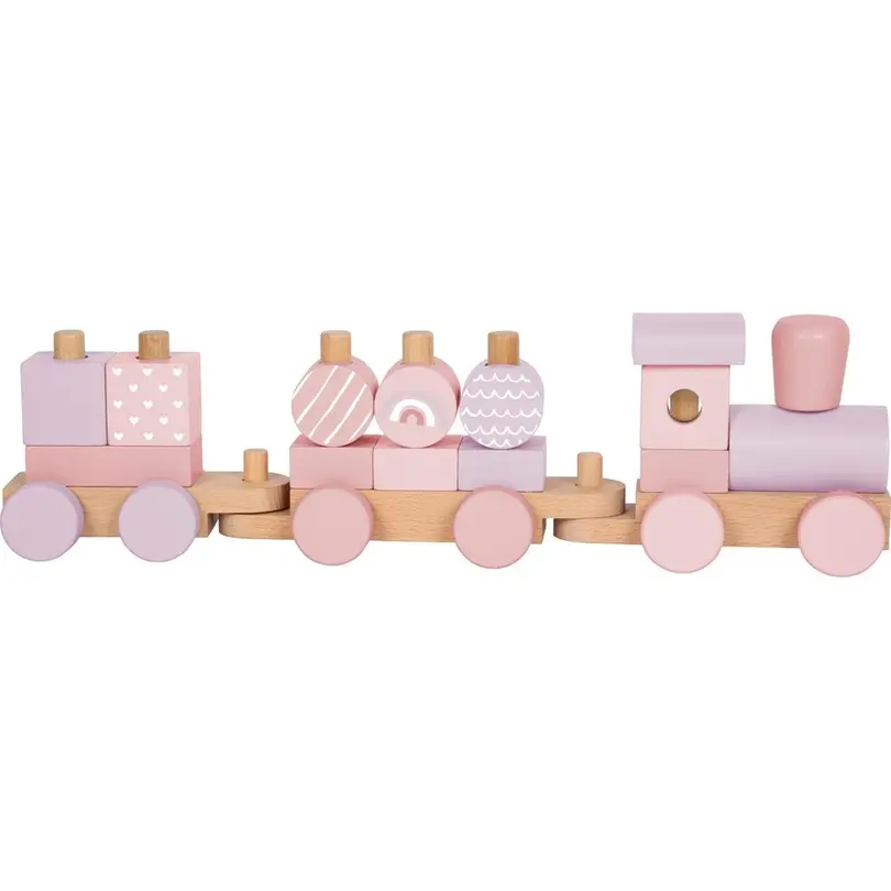 Spielset 17-teilig Holzzug