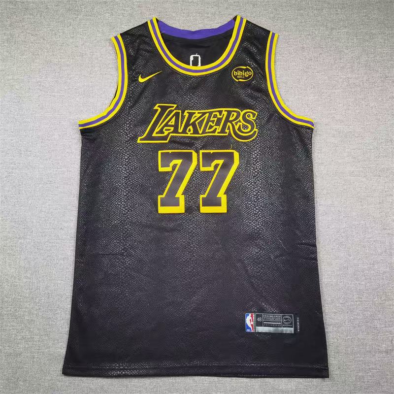 Luka Dončić Los Angeles Lakers Nike Mamba Edition Jersey - Black