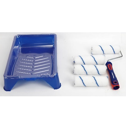Lot de rouleau 180mm avec manchon, recharge de 3 manchons