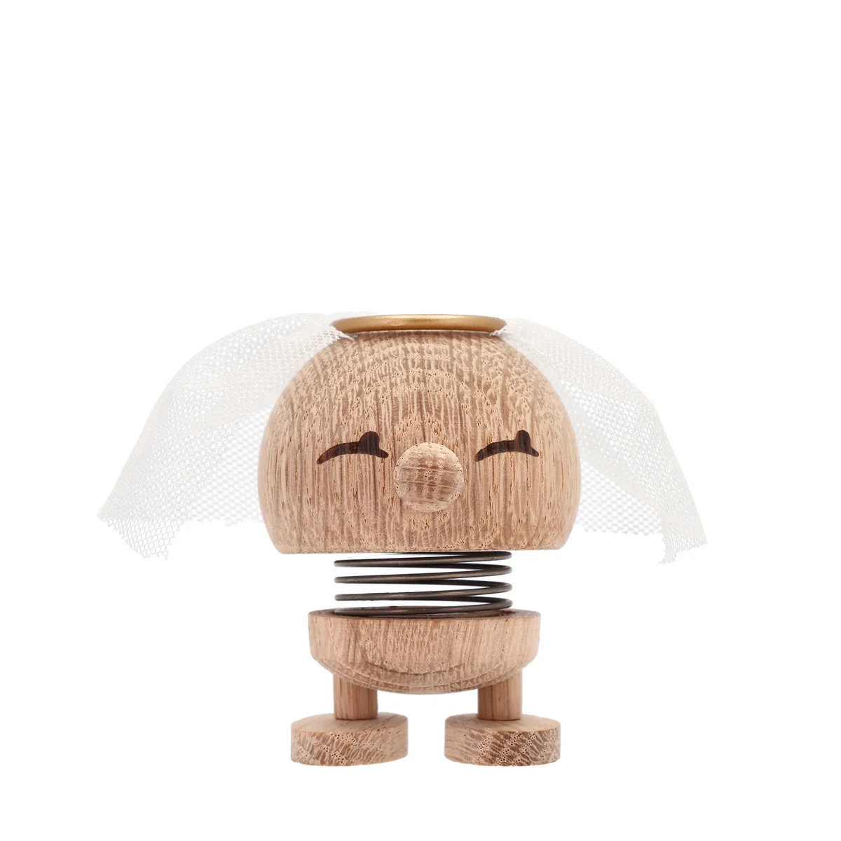Hoptimist - Wood Bride & Groom Deko-Figur