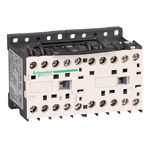 Lp5k0610bw3 Schneider - Contacteur Inverseur Tripolaire - 3no - 6a - Bobine 24vcc - Vis