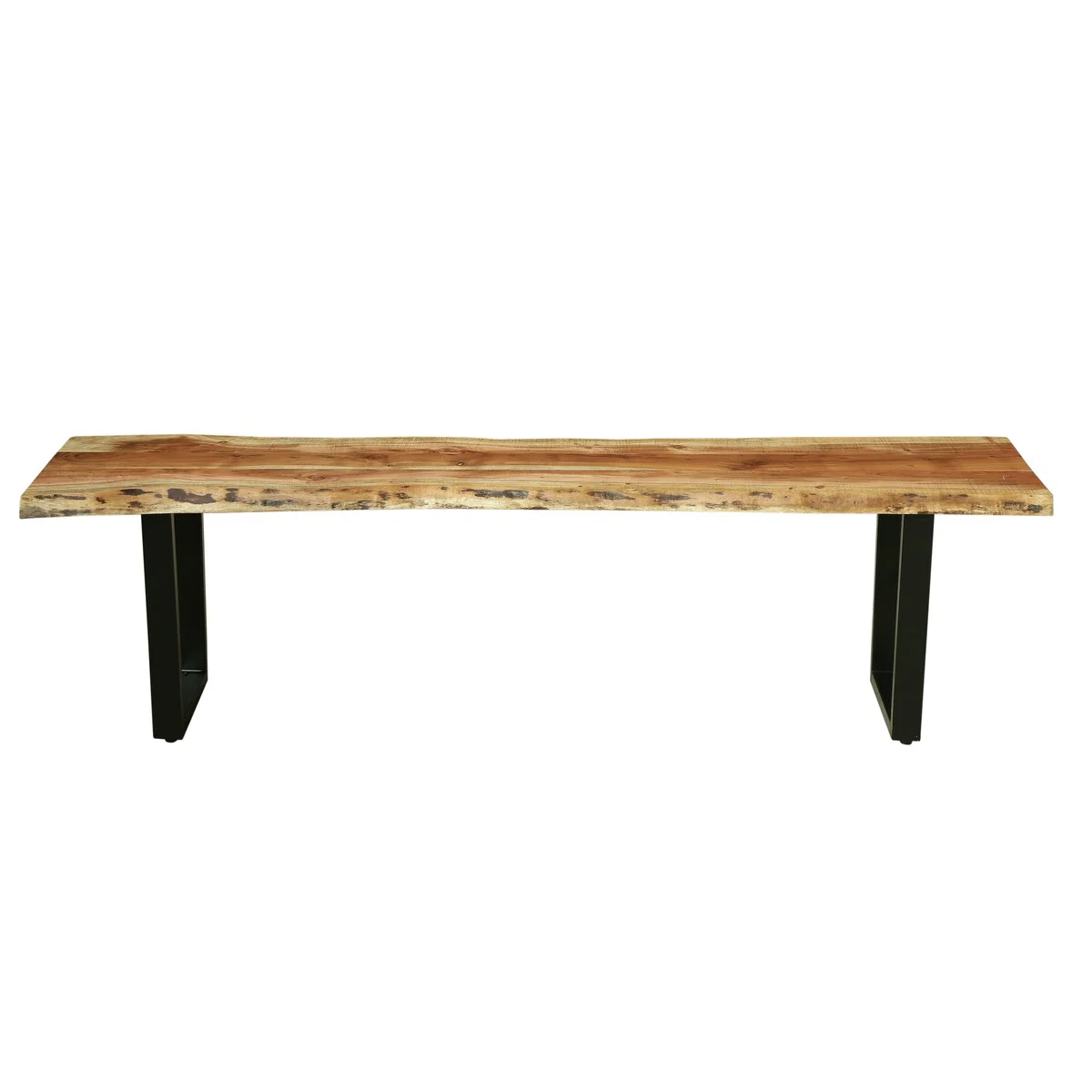 Sienna Live Edge Dining Bench - Natural