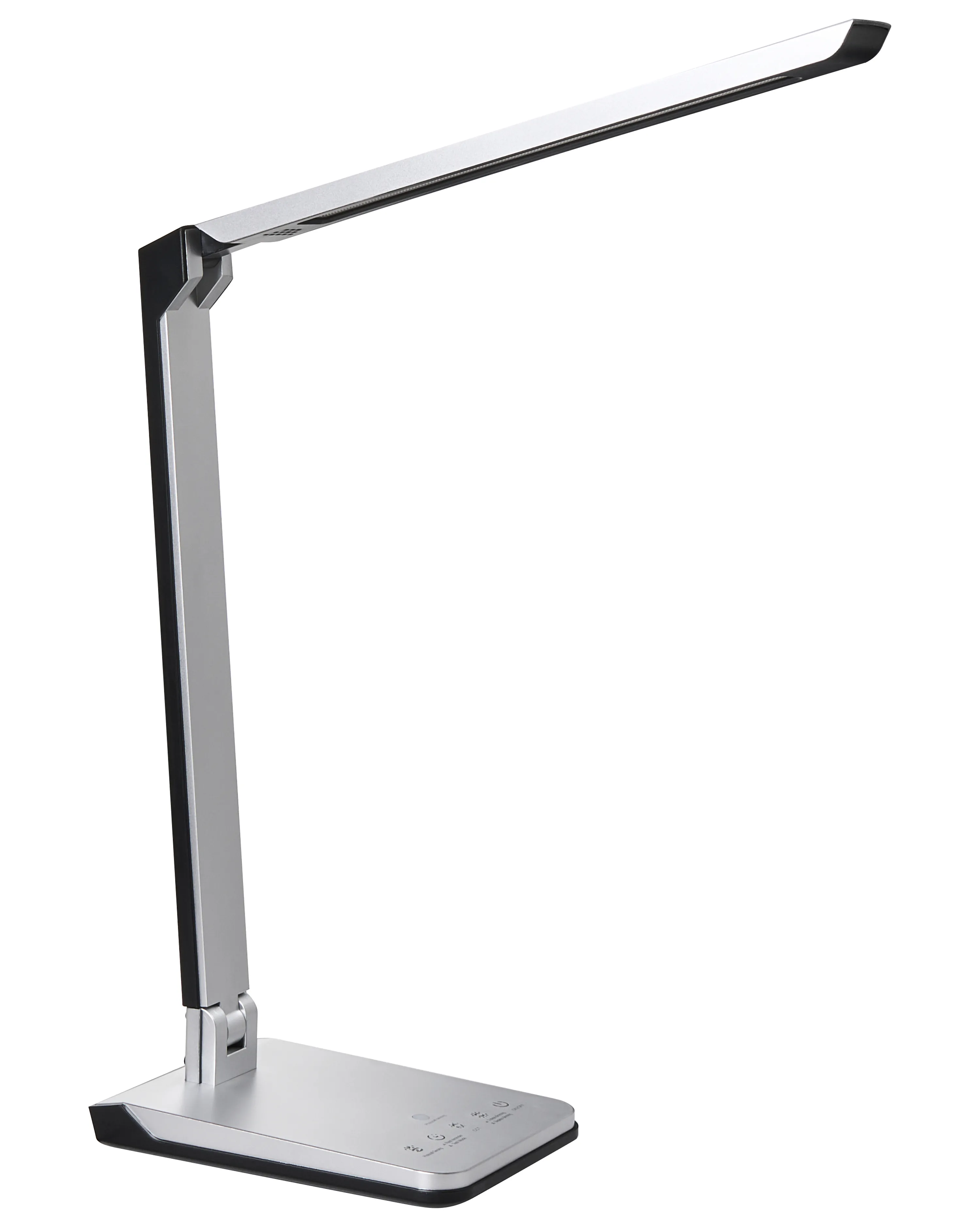 LED Desk Lamp PICTOR with Dimmer Silver
