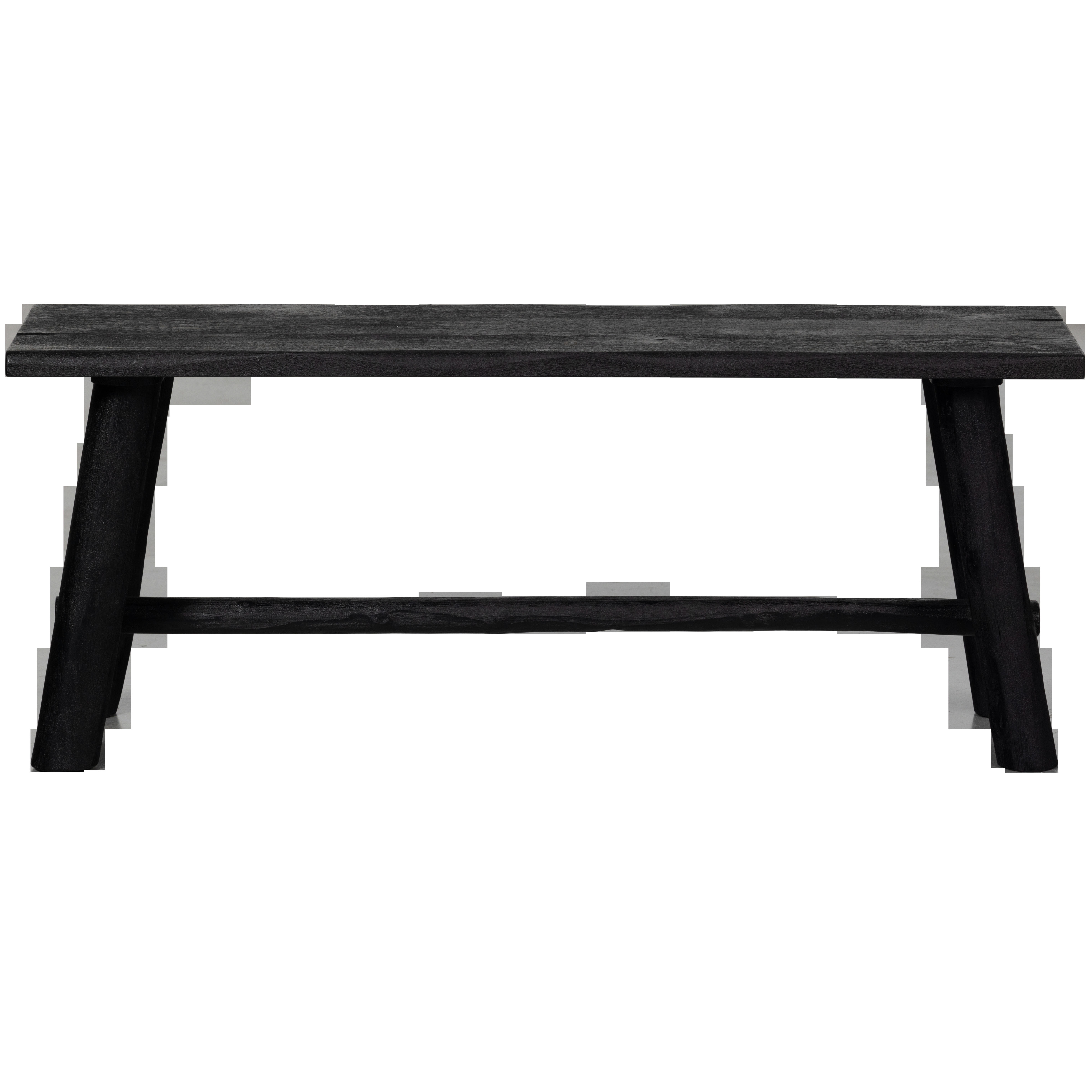 TIMBER - Banc en bois noir