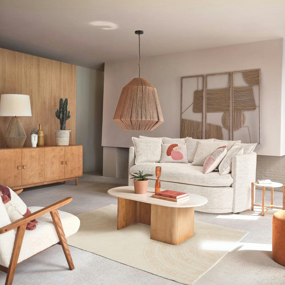 PERCY - Sablier en verre orange