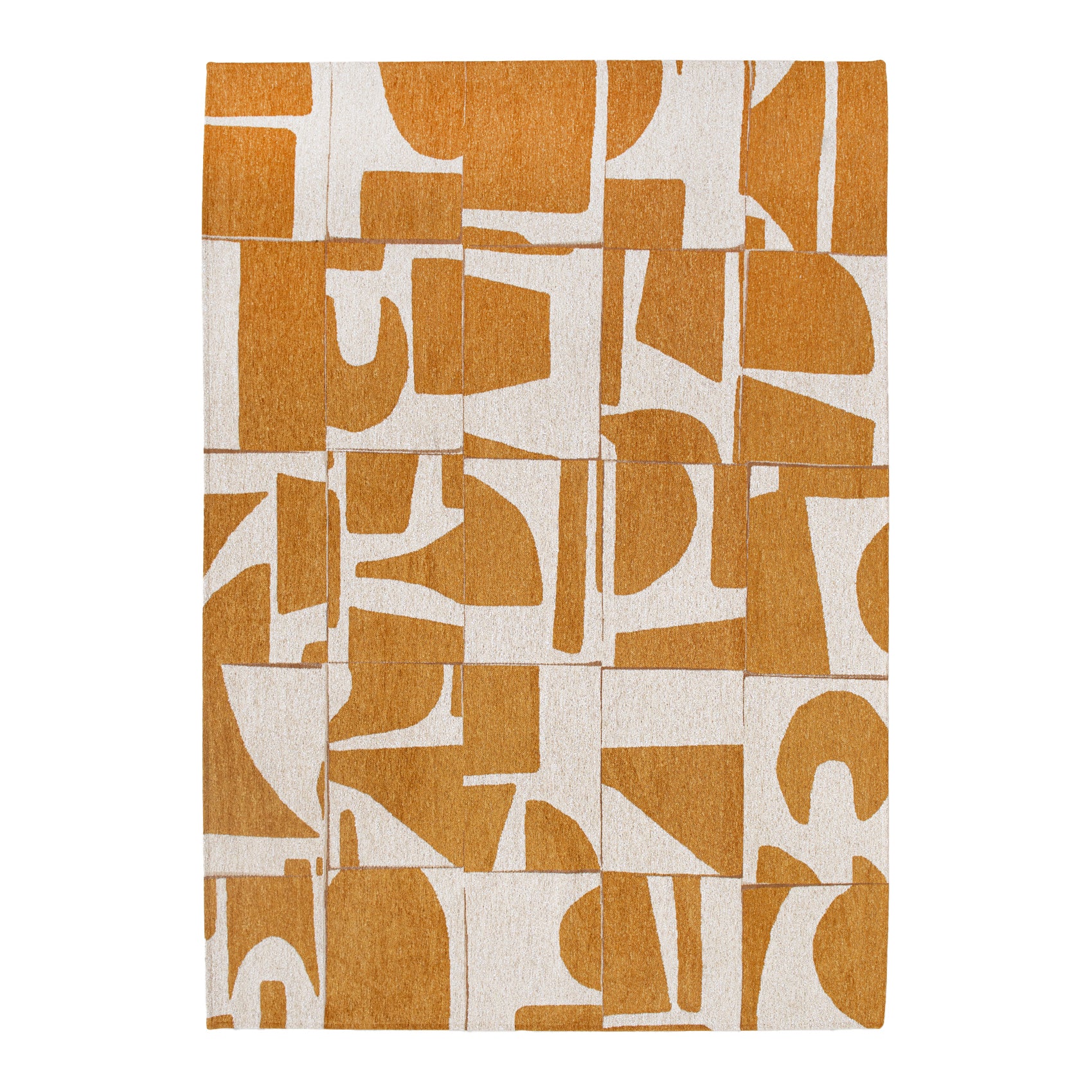 Louis de Poortere Craft Papercut Vloerkleed 170 x 240 cm - Curry