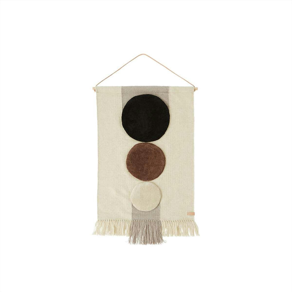 WALL - Tapis mural Maru 80% laine 20% coton 103x60cm