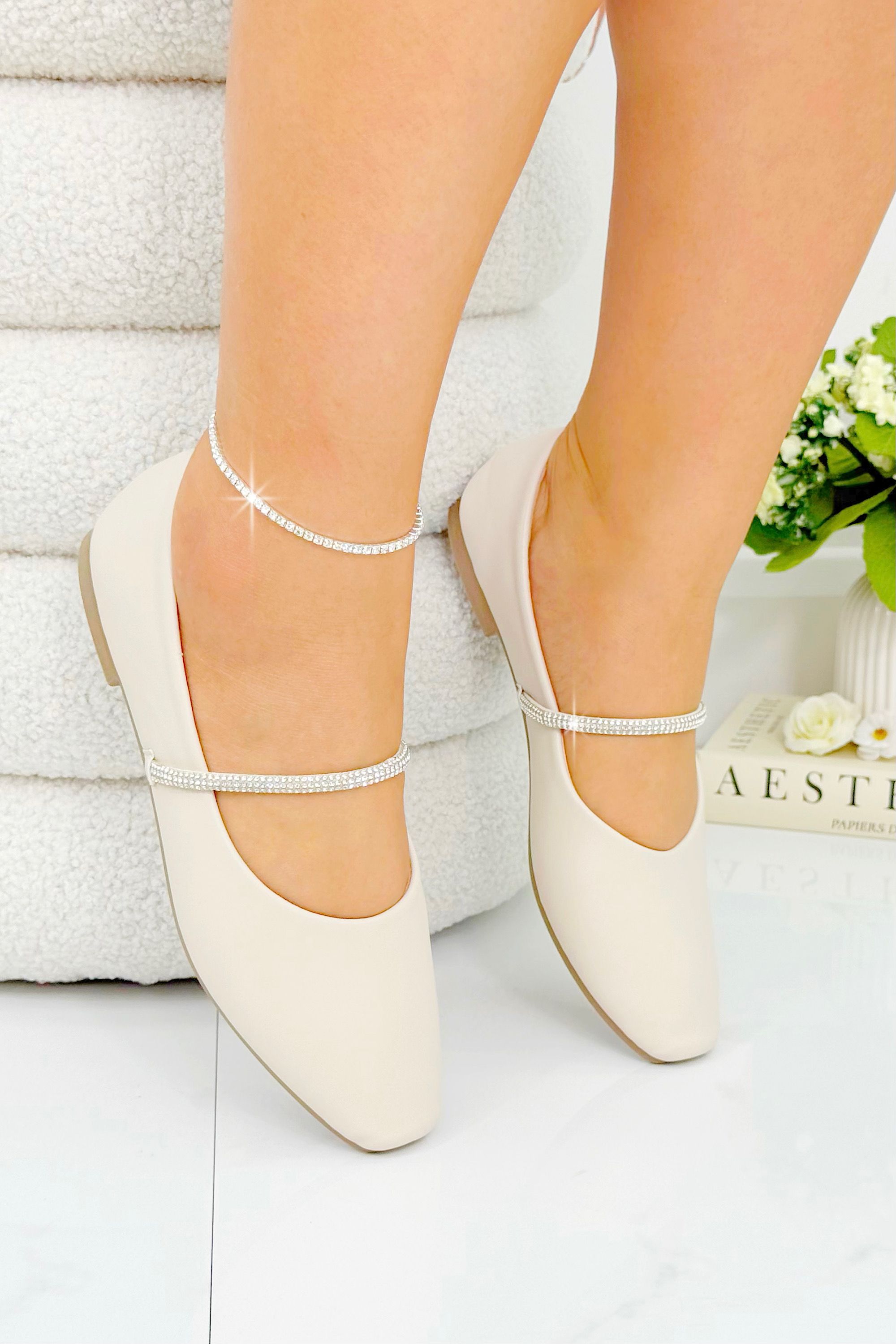 Love Lemonade Crystal Belle Dolly Shoes