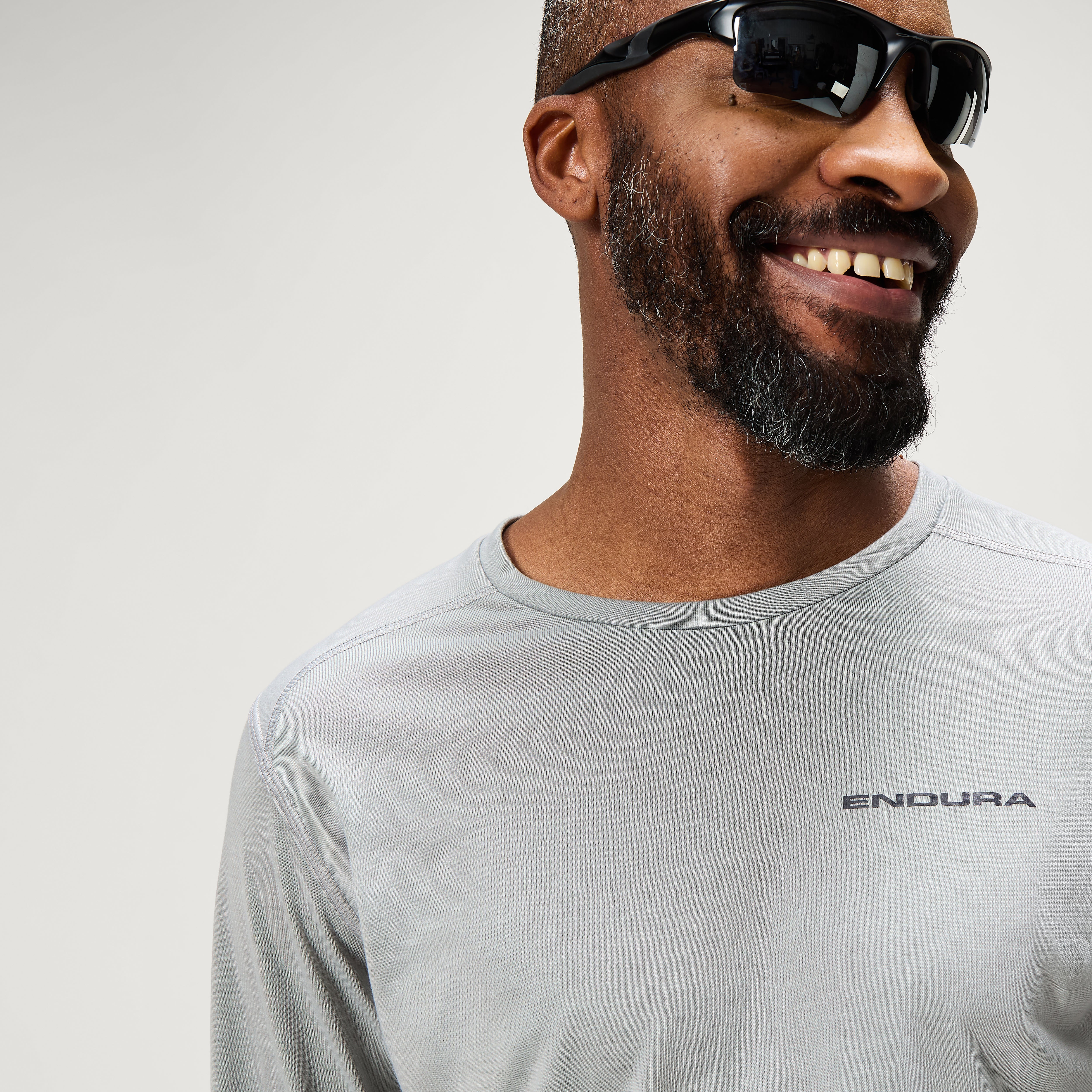 Men's Loop L/S Tech Tee - Dreich Grey