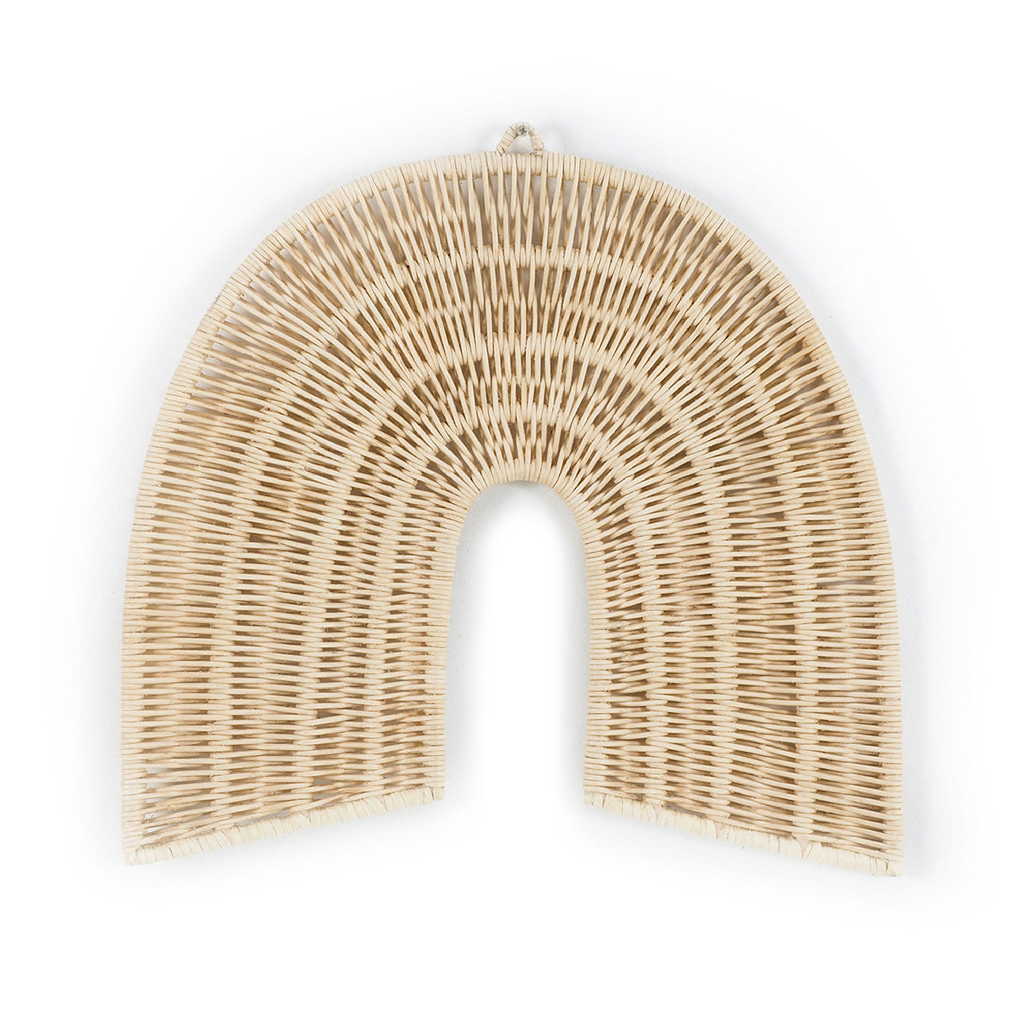 RATTAN - Ornement de mur en rotin (arc en ciel) pour chambre de bébé