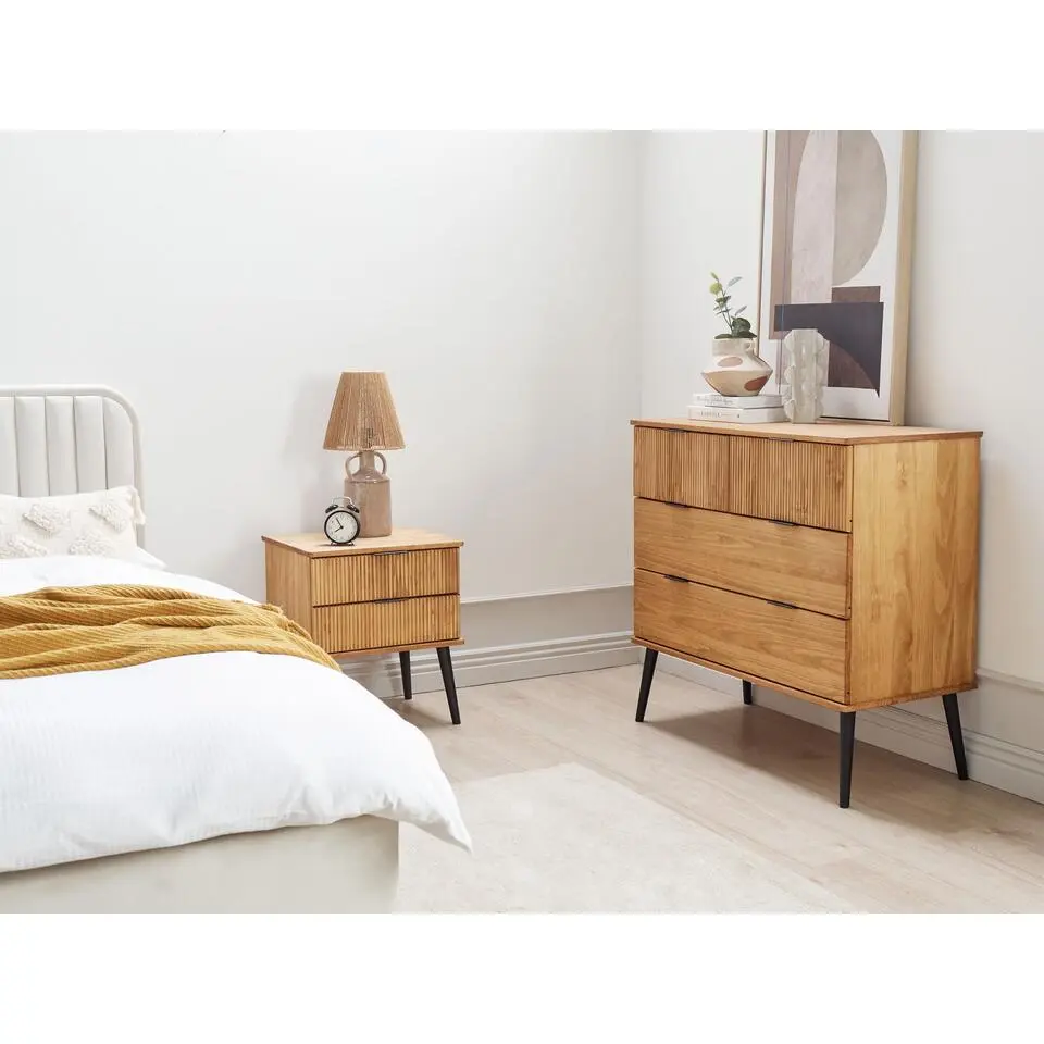 TIMMINS - Ladekast - Lichthout - Dennenhout