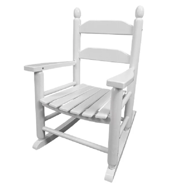 Children\'s rocking white chair- Indoor or Outdoor -Suitable for kids
