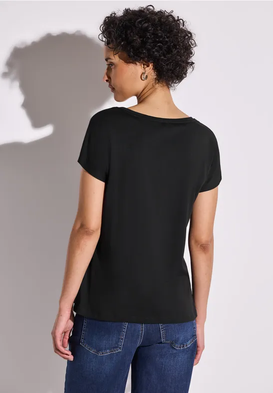 T-Shirt mit Folien Wording