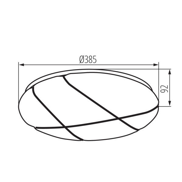 Plafoniera LED LL DERBIA PLAFON 18W 66526 LightLogic biała okrągła 1500lm