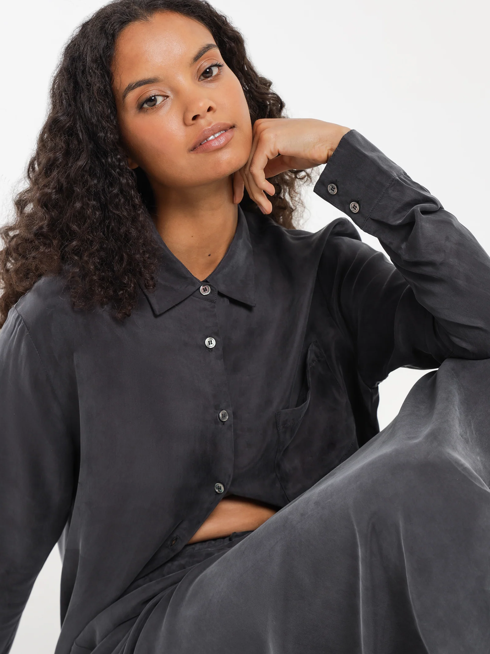 Ari Cupro Shirt