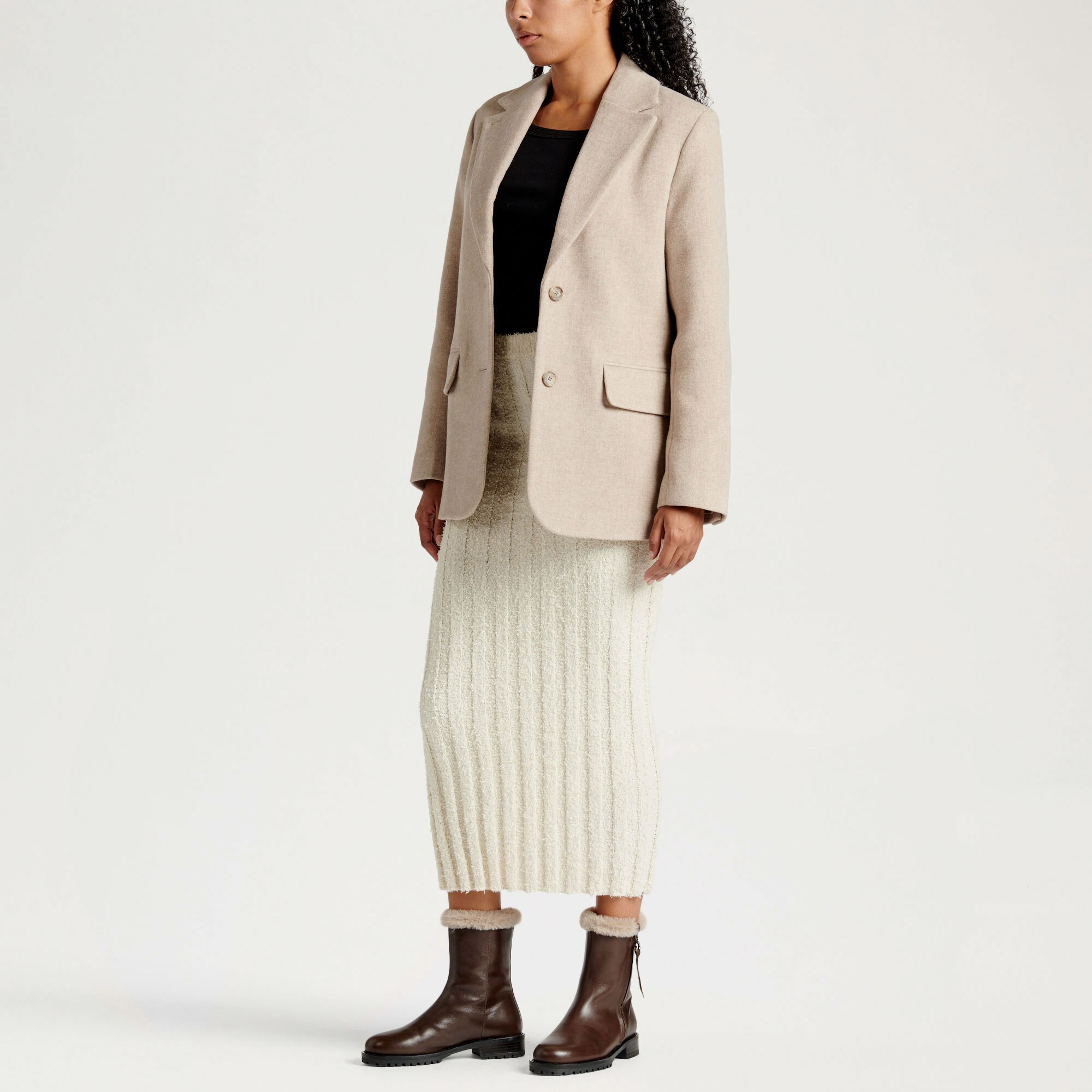 Lake<br>Side Zip Faux Fur Lined Boot