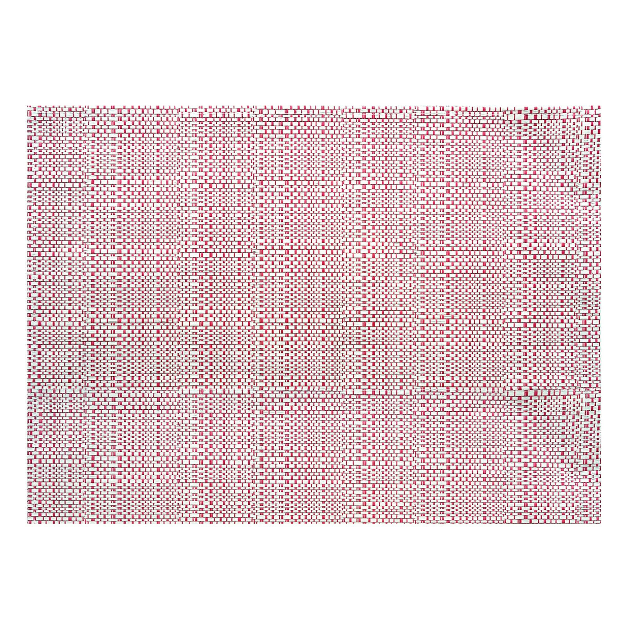 CANNA - Set de table  en polyester corail 33 x 45