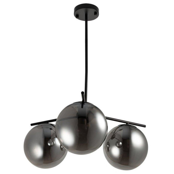 Lampa wisząca VENUS-3 przydymiona 60 cm żyrandol