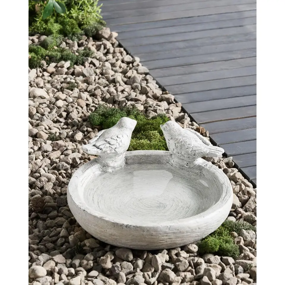 MAMOU - Vogelbadje - Grijs - MgO