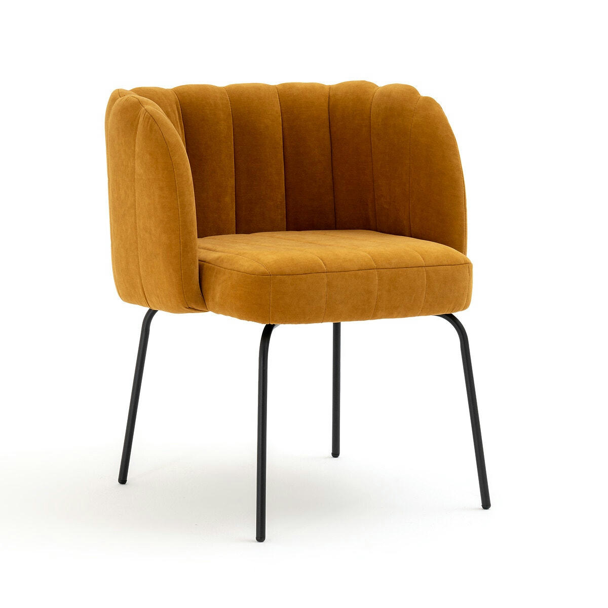Fauteuil de table velours, Douna