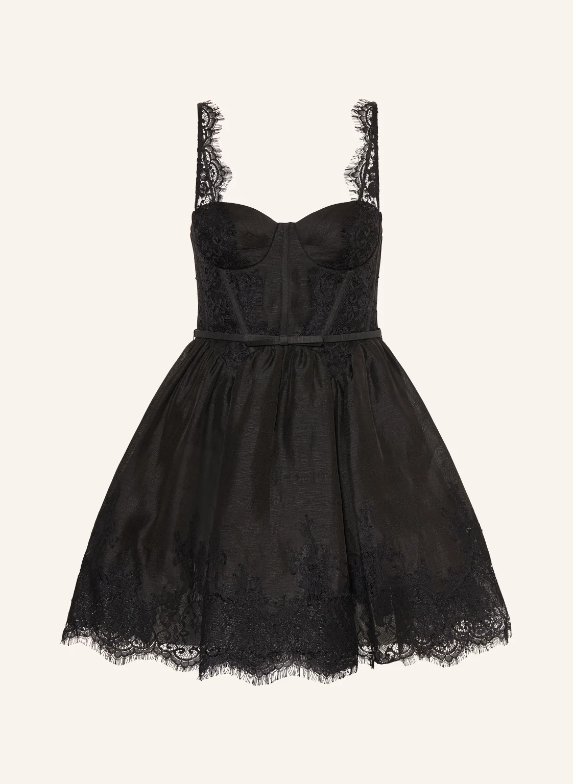 ZIMMERMANN Cocktailkleid VALIANT mit Leinen und Seide