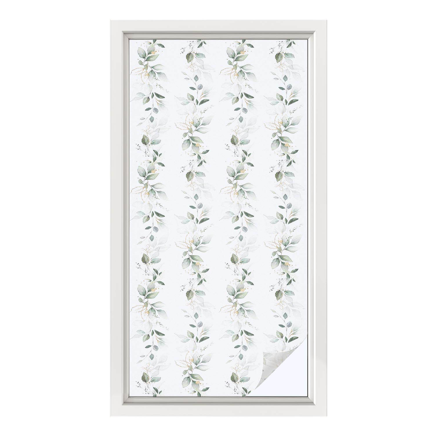Folia dekoracyjna Roślinny urok ochrona prywatności 50x100 Wallfluent
