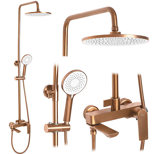 Kit De Douche Rea Avalon Brush Copper