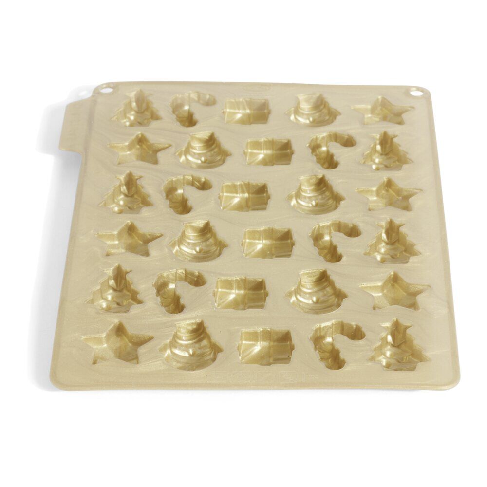 Moule à chocolats de No&euml;l en silicone
